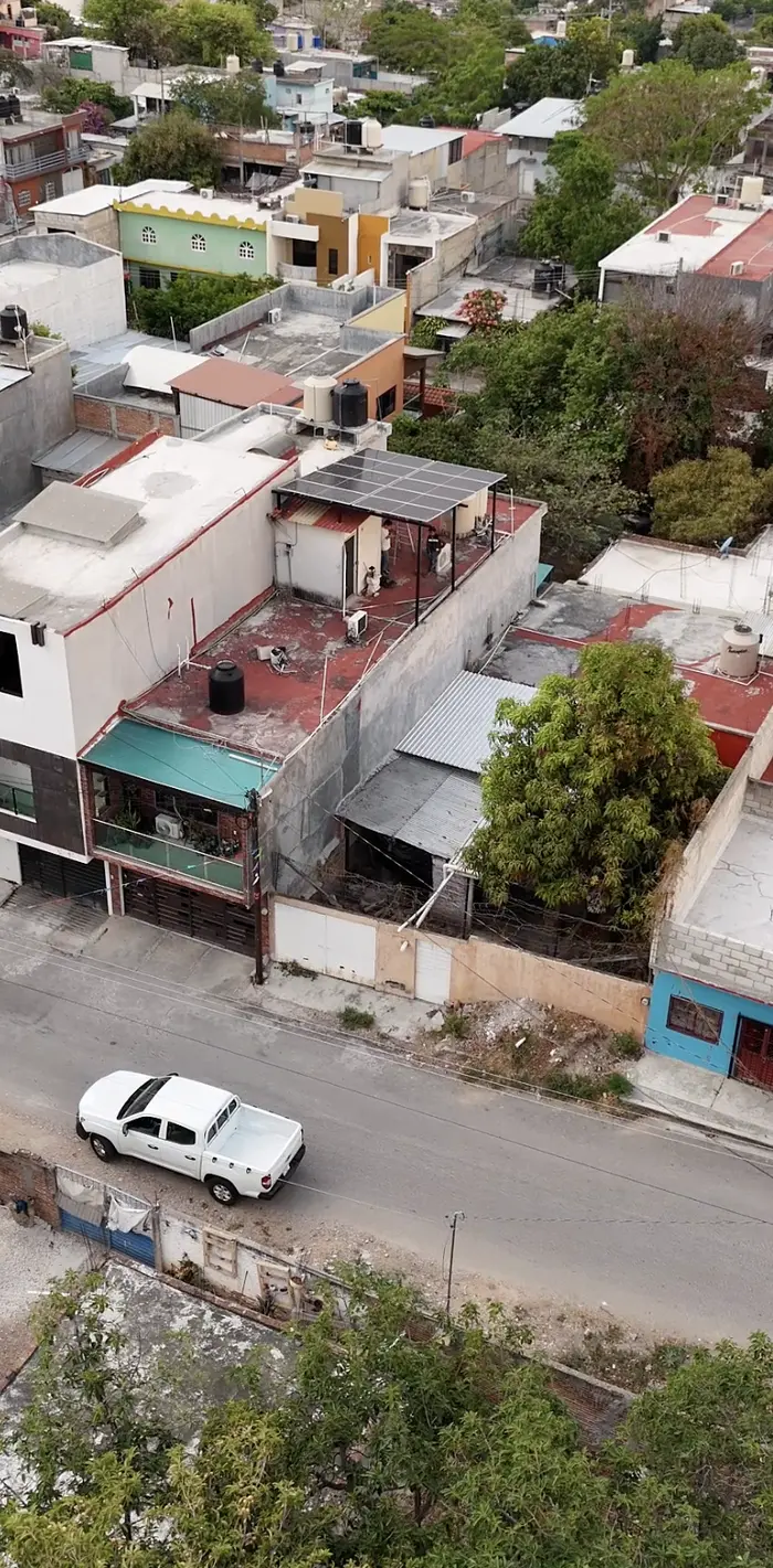 Paneles solares de Solartiva: Residencia en Tuxtla Gutiérrez